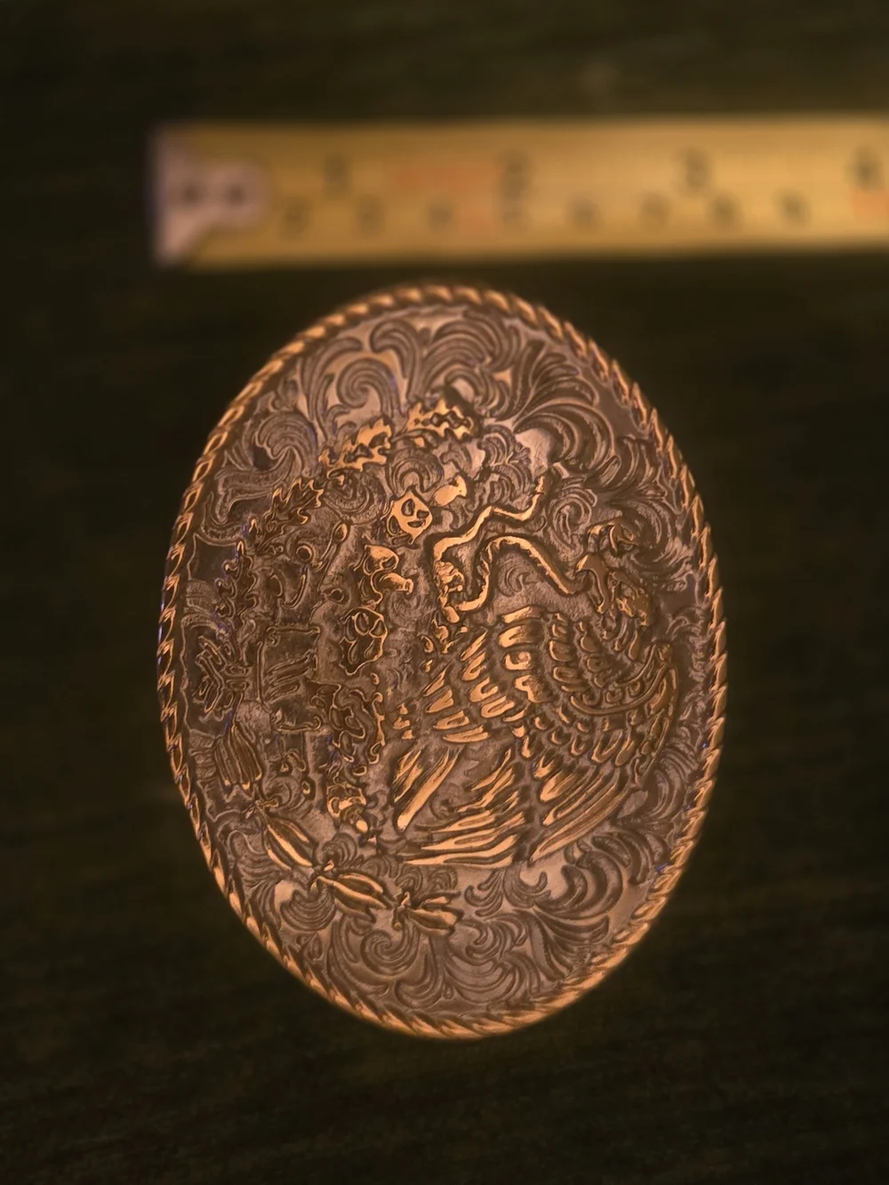 Cody James Belt Buckle - Mexican Eagle Design